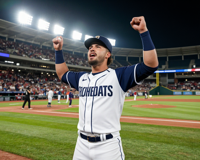 Baseball Victory Moment