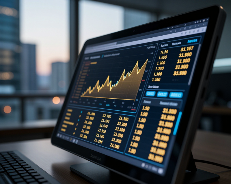 Financial Market Data Visualization