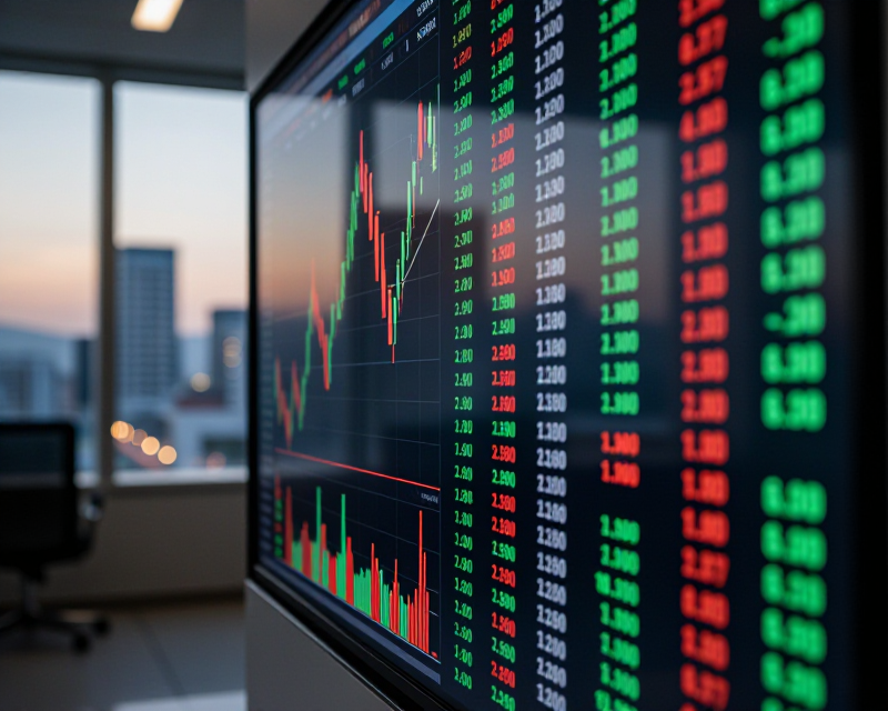 Financial Market Data Visualization