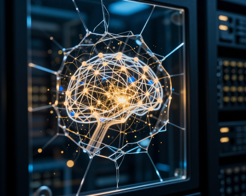 AI Security Breach Concept