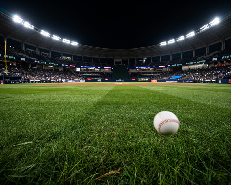Cinematic Baseball Stadium