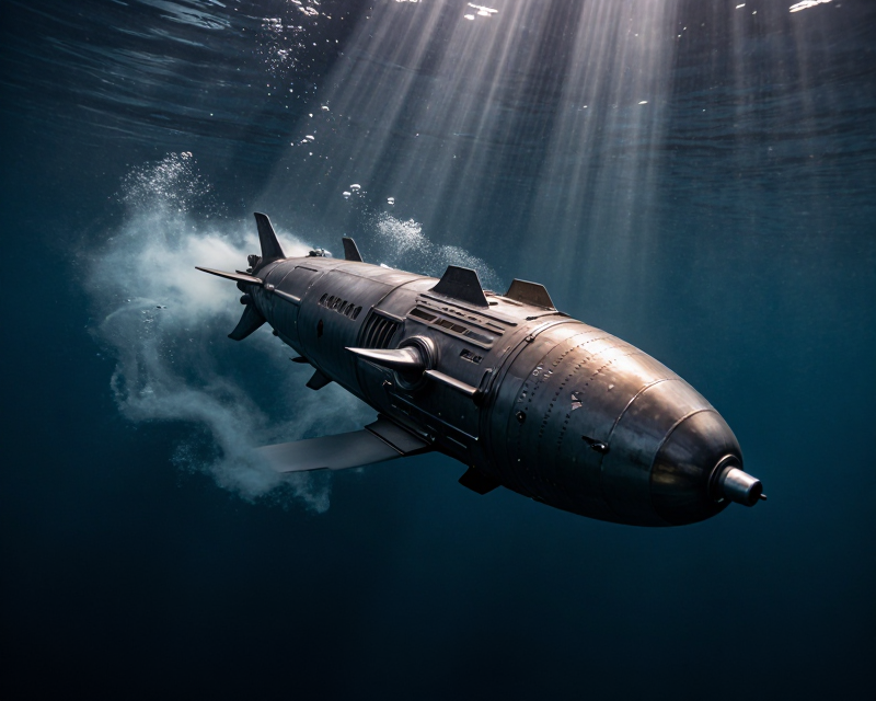 Underwater Torpedo Test