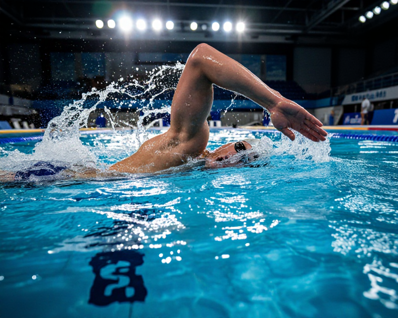 Cinematic Swimming Victory