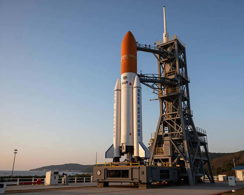 Nuri Rocket Launch Preparation