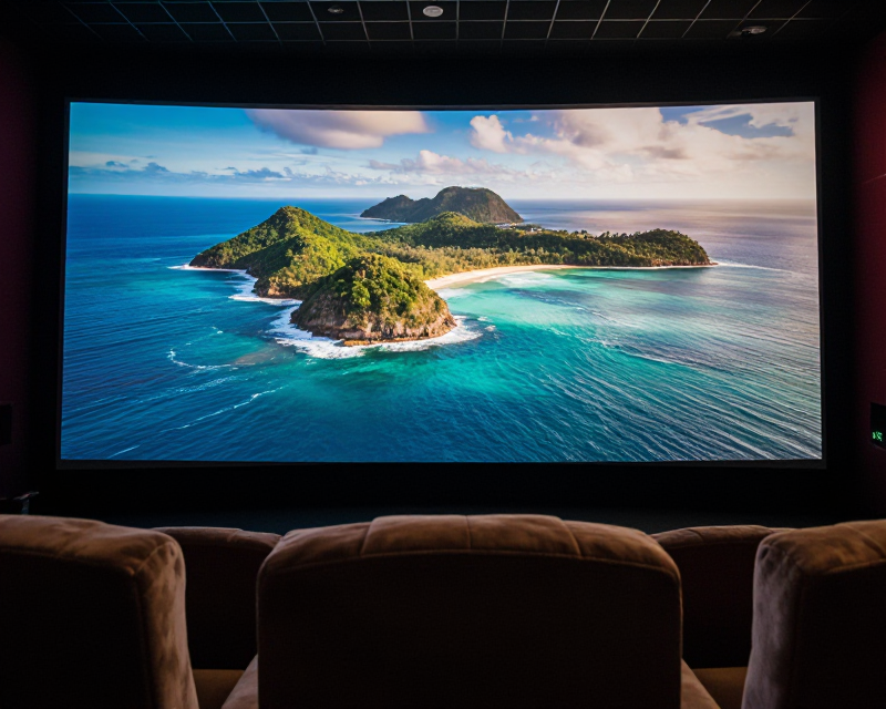 Cinematic Movie Theater Atmosphere